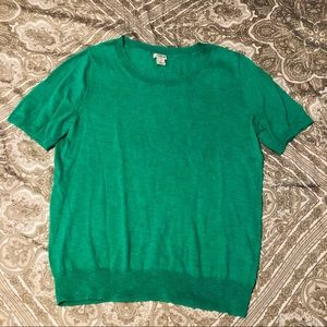 J Crew crew neck knit top